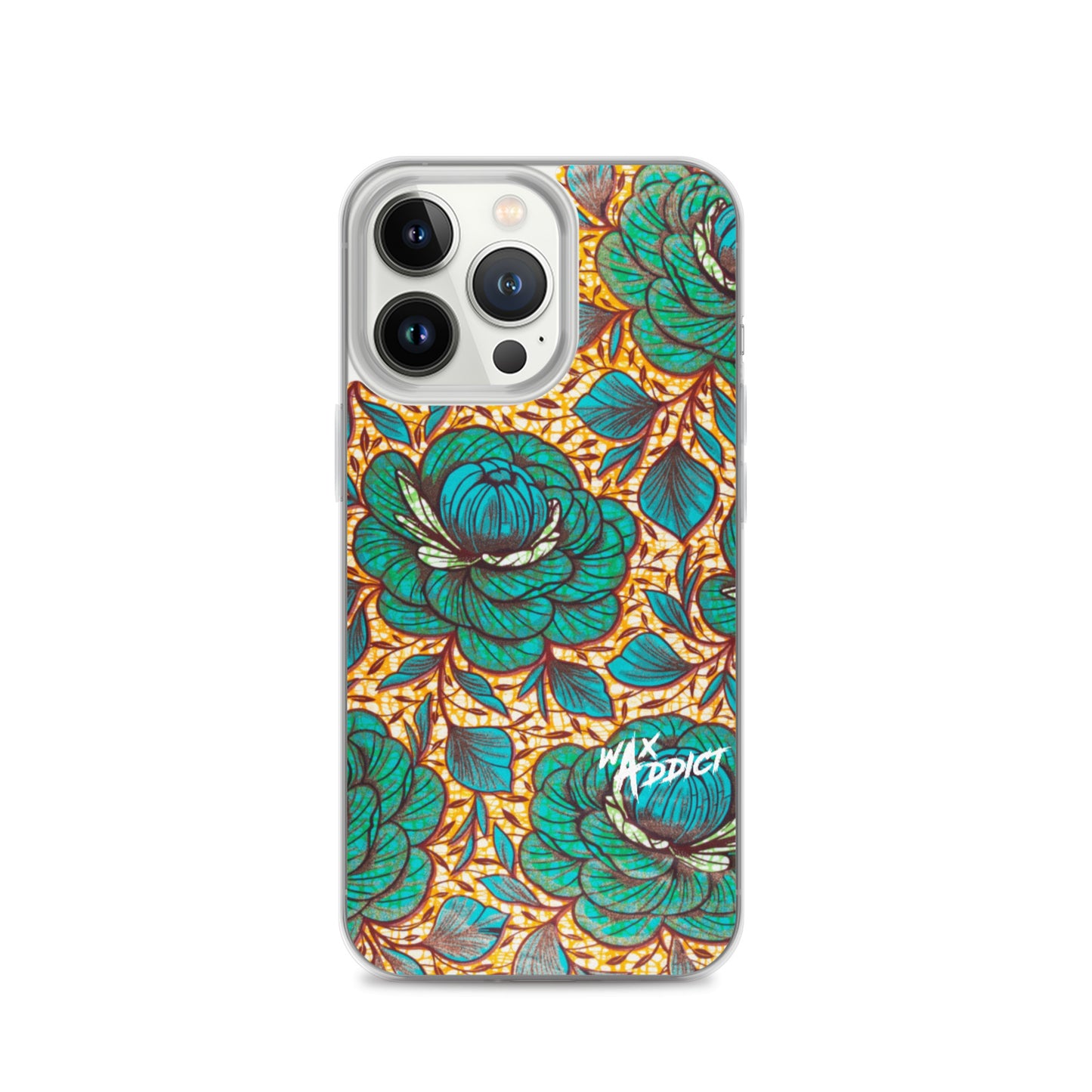 Coque Waxaddict Green flower pour iPhone