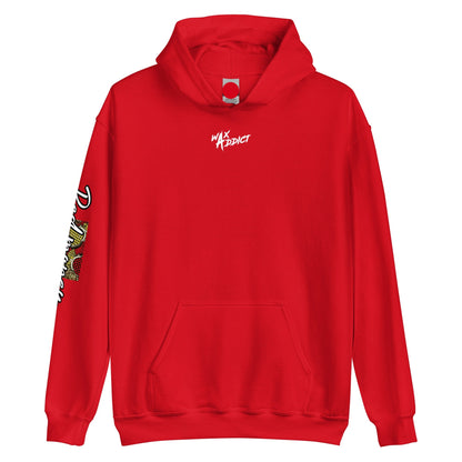 Sweat à capuche Waxaddict Red money personnalisable